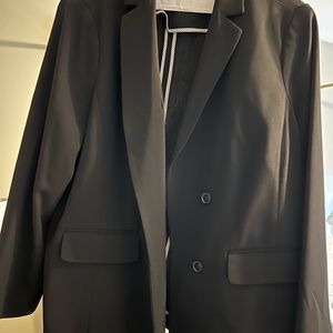 Talbots Blazer - Black Unlined 20WP